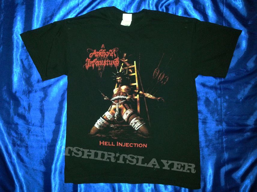 arkhon infaustus &quot;hell injection&quot; shirt