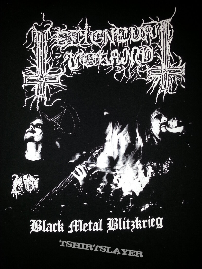 seigneur voland &quot;black metal blitzkrieg&quot; shirt