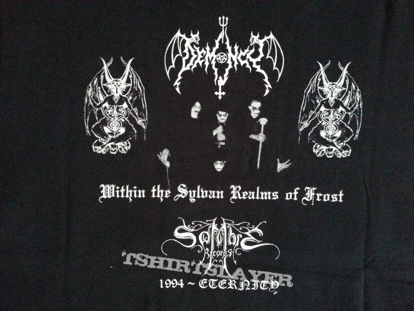 demoncy &quot;within the sylvan realms of frost&quot; shirt