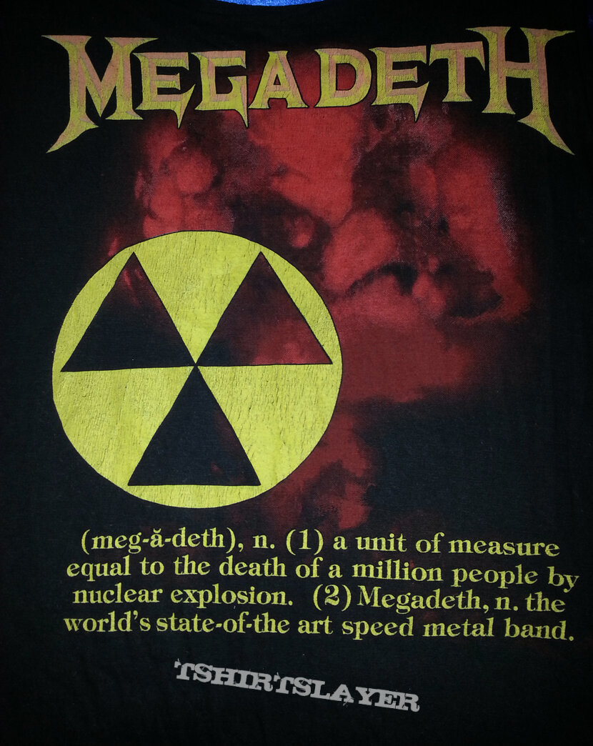 megadeth shirt (remains)