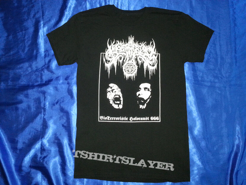 nyogthaeblisz &quot;bioterroristic holocaust 666&quot; shirt