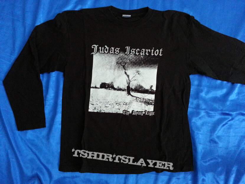 judas iscariot &quot;thy dying light&quot; longsleeve