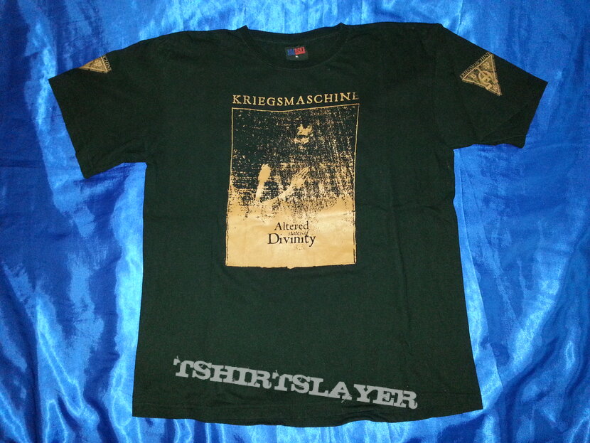 kriegsmaschine &quot;altered states of divinity&quot; shirt