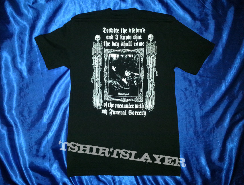evilfeast &quot;funeral sorcery&quot; shirt