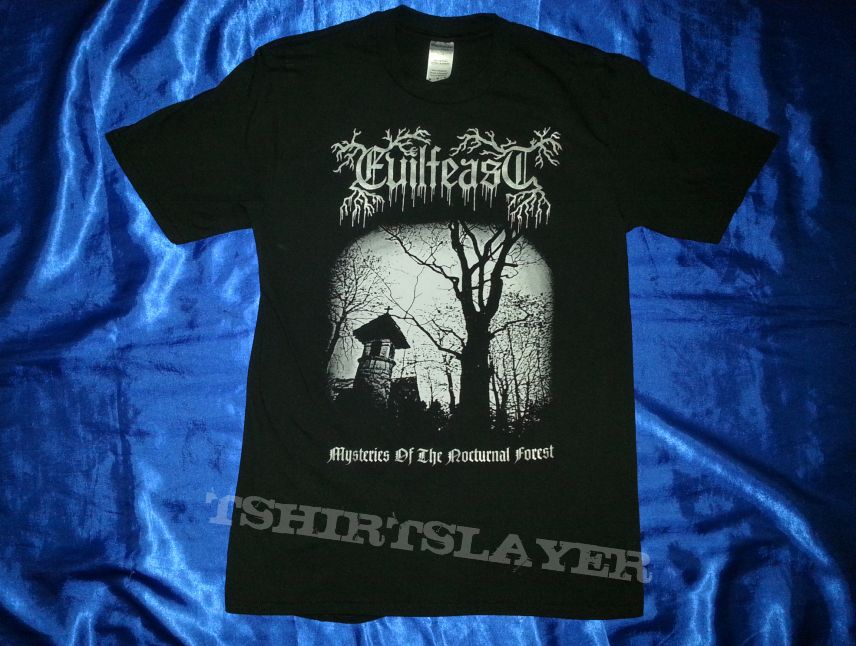 evilfeast &quot;mysteries of the nocturnal forest&quot; shirt