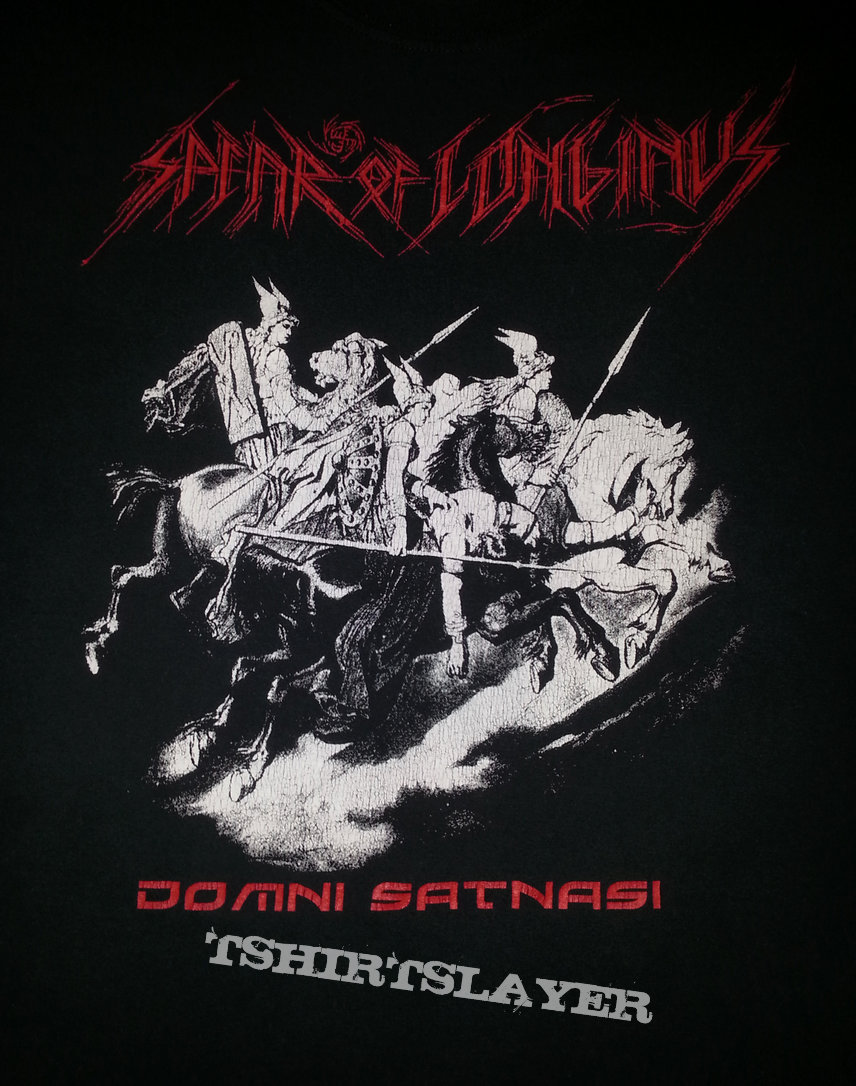 spear of longinus &quot;domni satnasi&quot; shirt