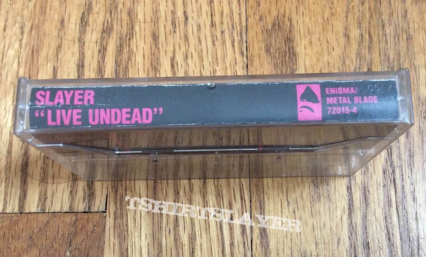 Slayer Live Undead Cassette EP