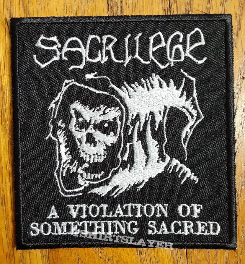 Sacrilege Reaper Embroidered Patch