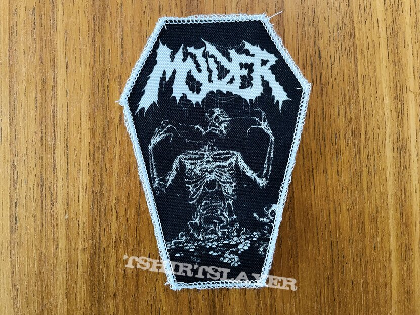 Molder Logo Coffin Shaped Patch