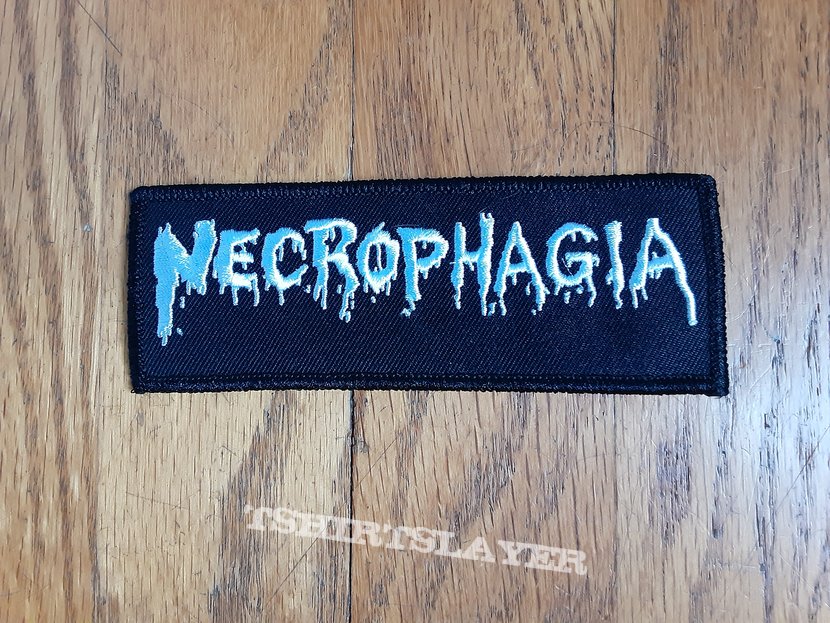Necrophagia Logo Iron On Patch