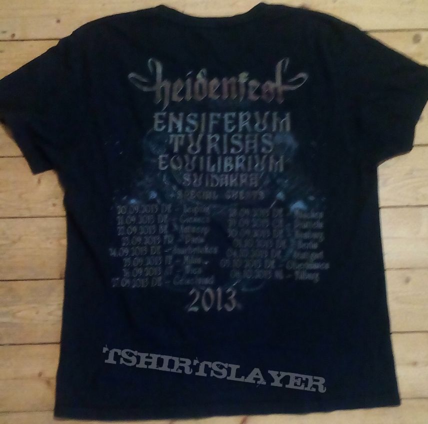 Ensiferum Heidenfest 2013 Shirt