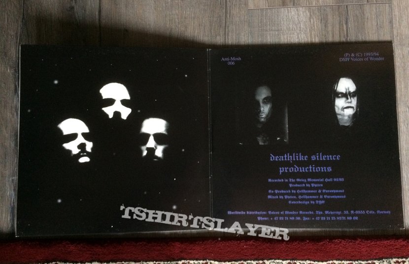 Mayhem de Mysteriis dom Sathanas First press LP