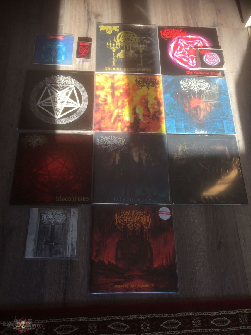 Necrophobic vinyl collection