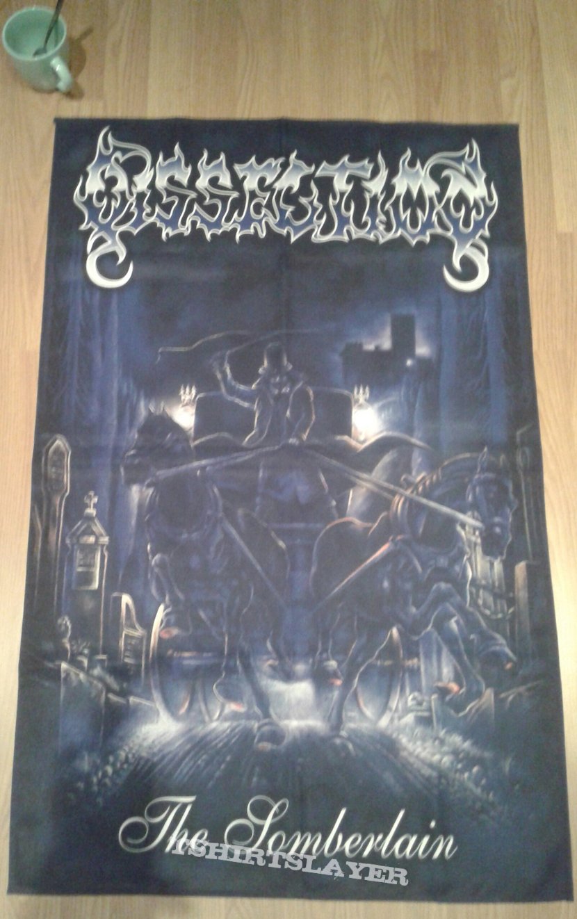 Dissection &quot;The somberlain&quot; POSTER FLAG (66 x 104 cm)