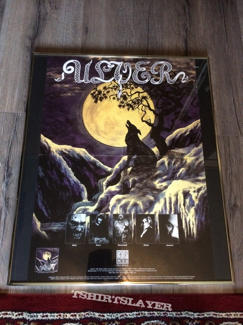 Ulver Nattens madrigal promo poster 