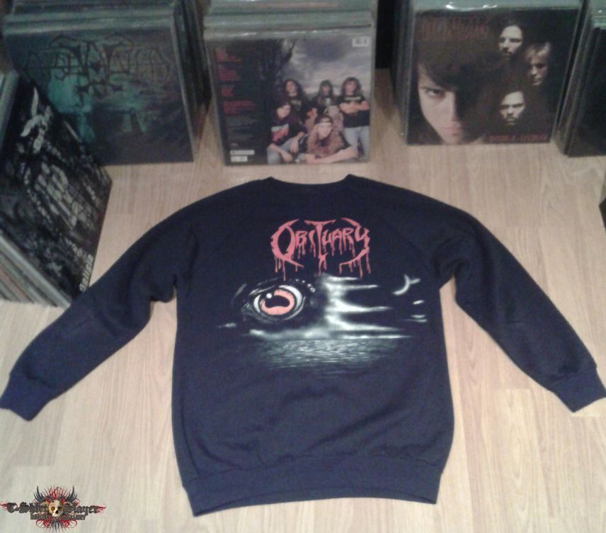 Obituary &quot;Cause of death&quot; sweatshirt