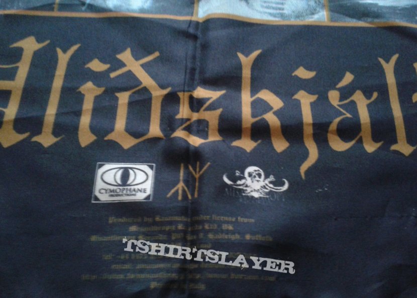 Burzum &quot;Hlidskjalf&quot; poster flag Misanthropy Rec. &#039;99