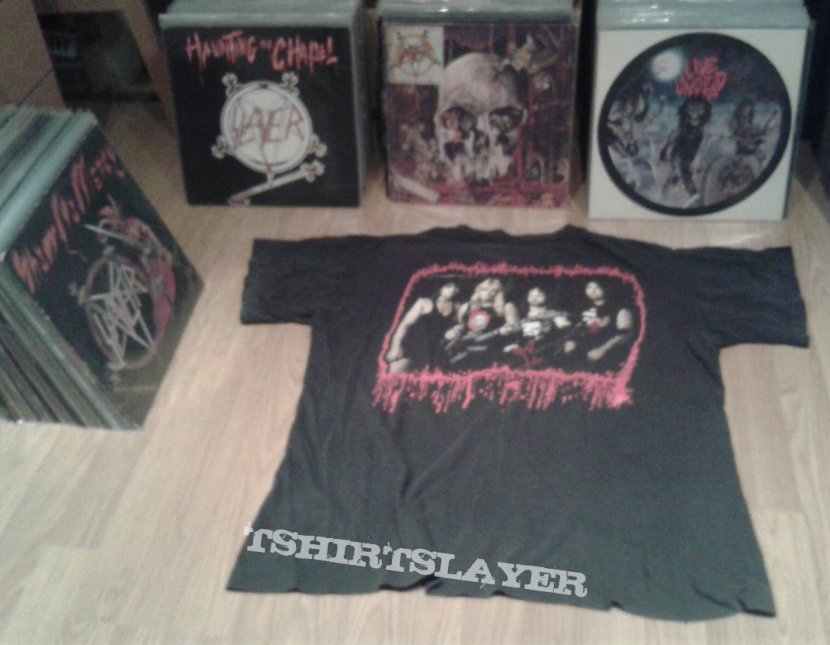 Slayer &quot;Root of all evil&quot; Tshirt 1990  