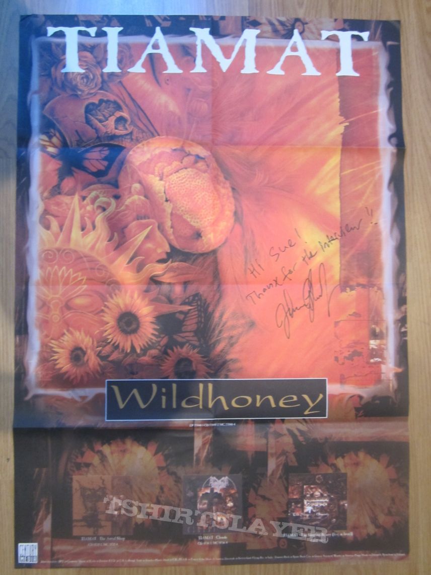 Tiamat Wildhoney promo poster