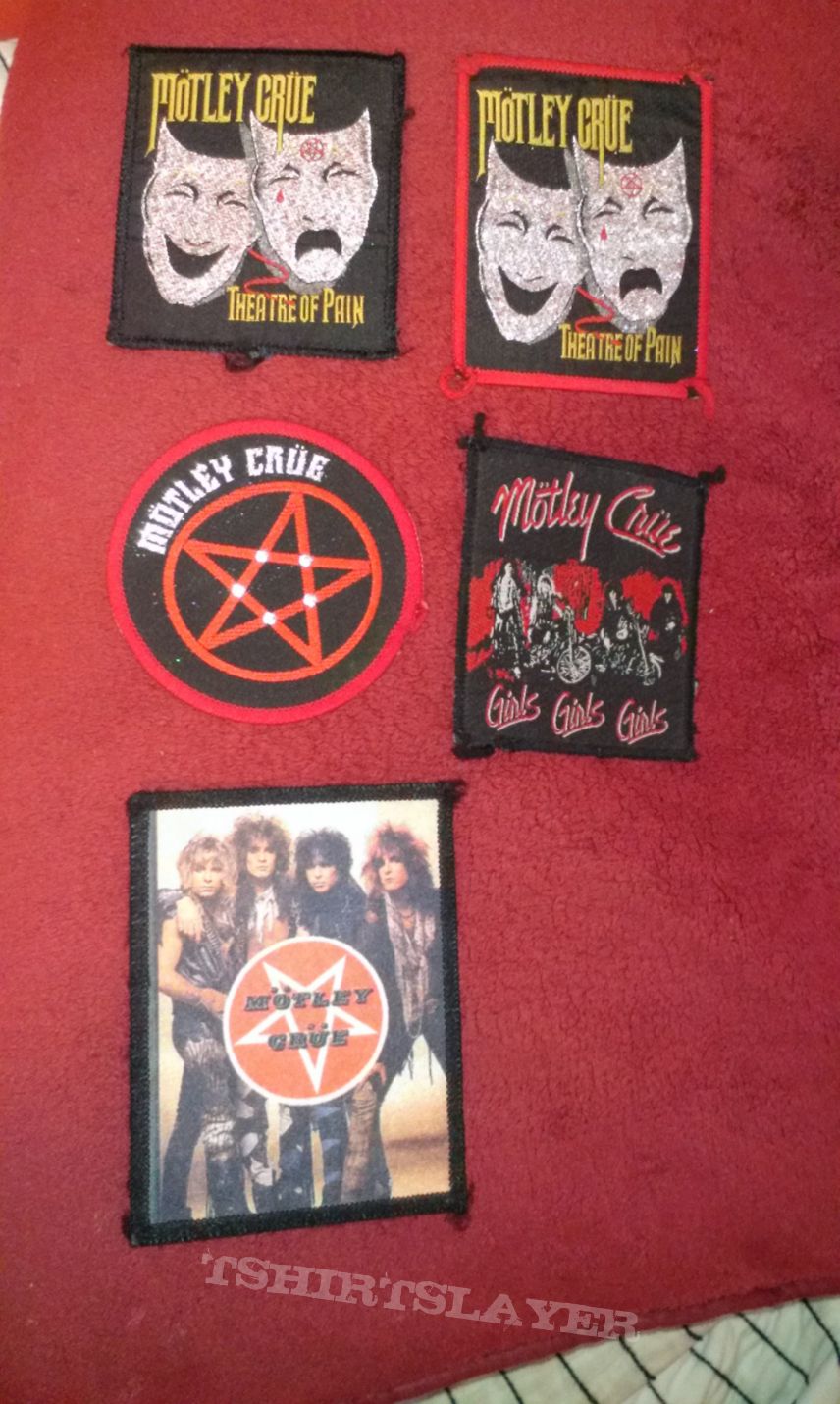 Mötley Crüe Vintage Crüe patches