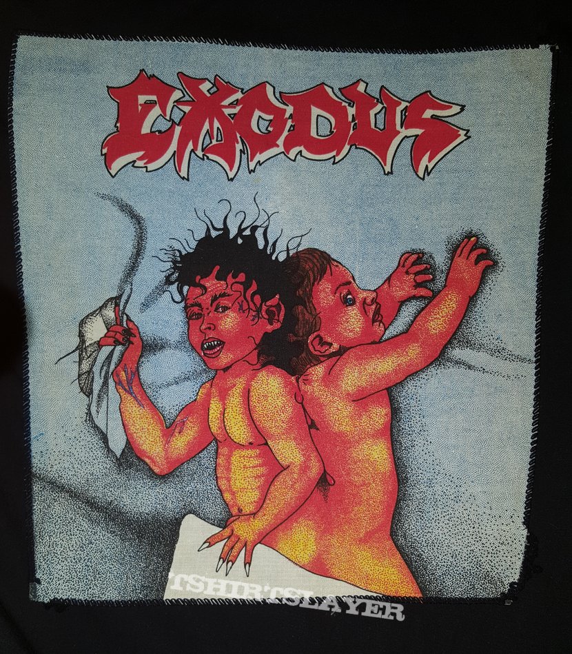 Exodus Bonded By Blood Backpatch