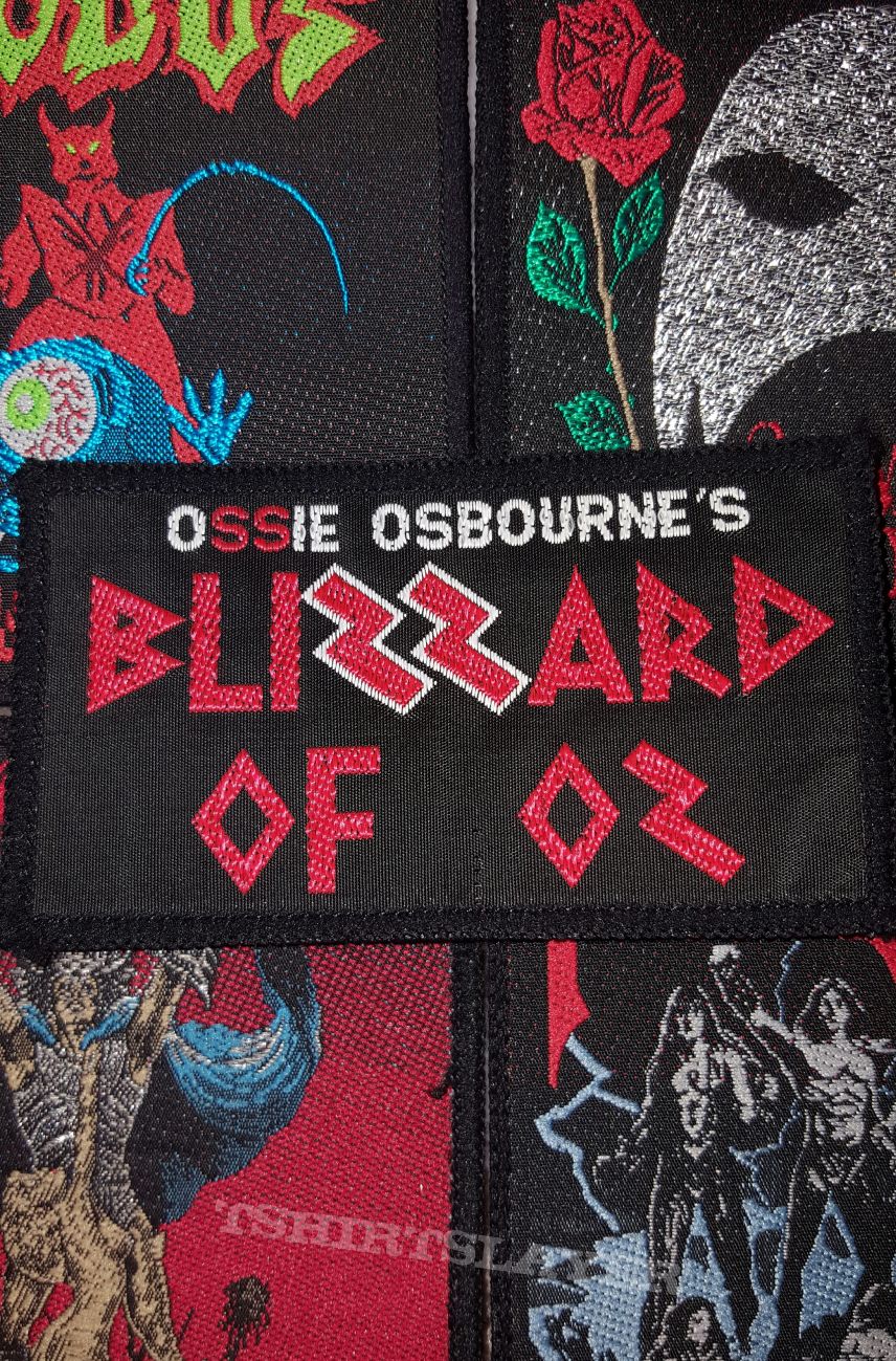 Ozzy Osbourne Ossie Osbourne&#039;s Blizzard Of Oz Patch