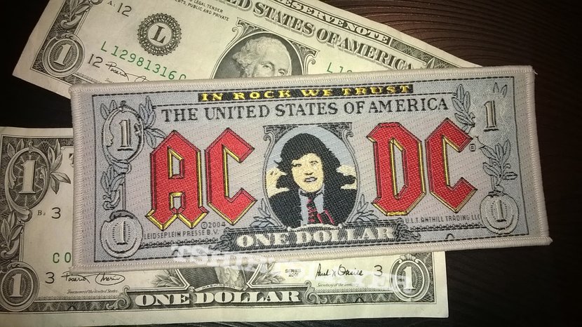 AC/DC Moneytalks Patch