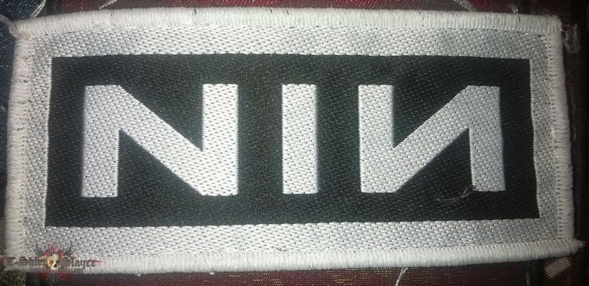 Nine Inch Nails NIN woven patch