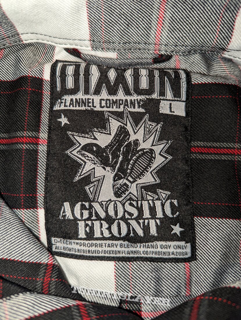 Agnostic Front x Dixxon Plaid Flannel