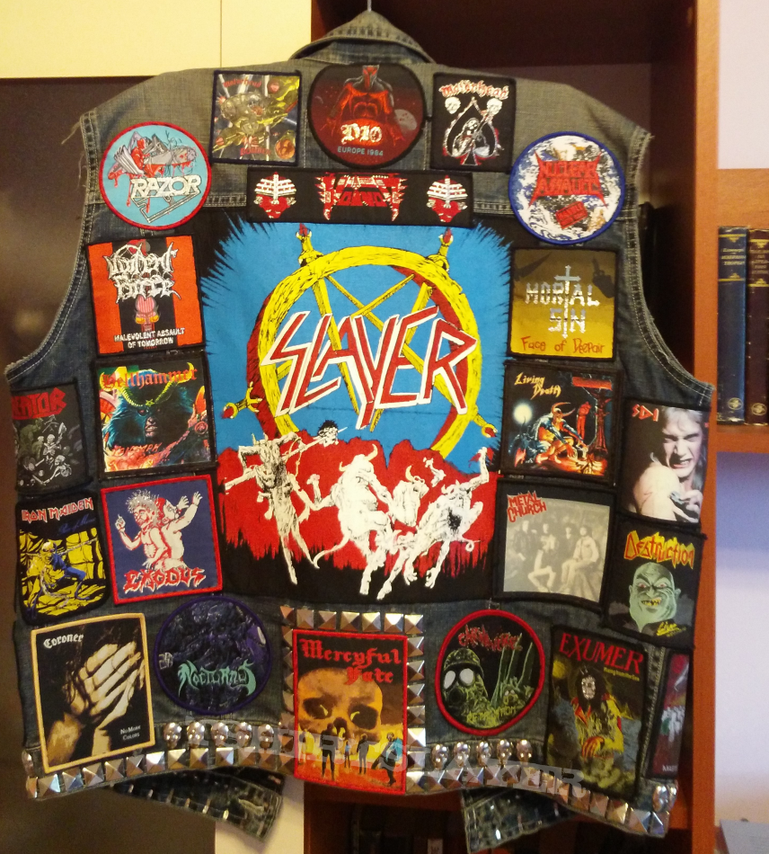 Slayer my jacket repaired and upgraded over the years