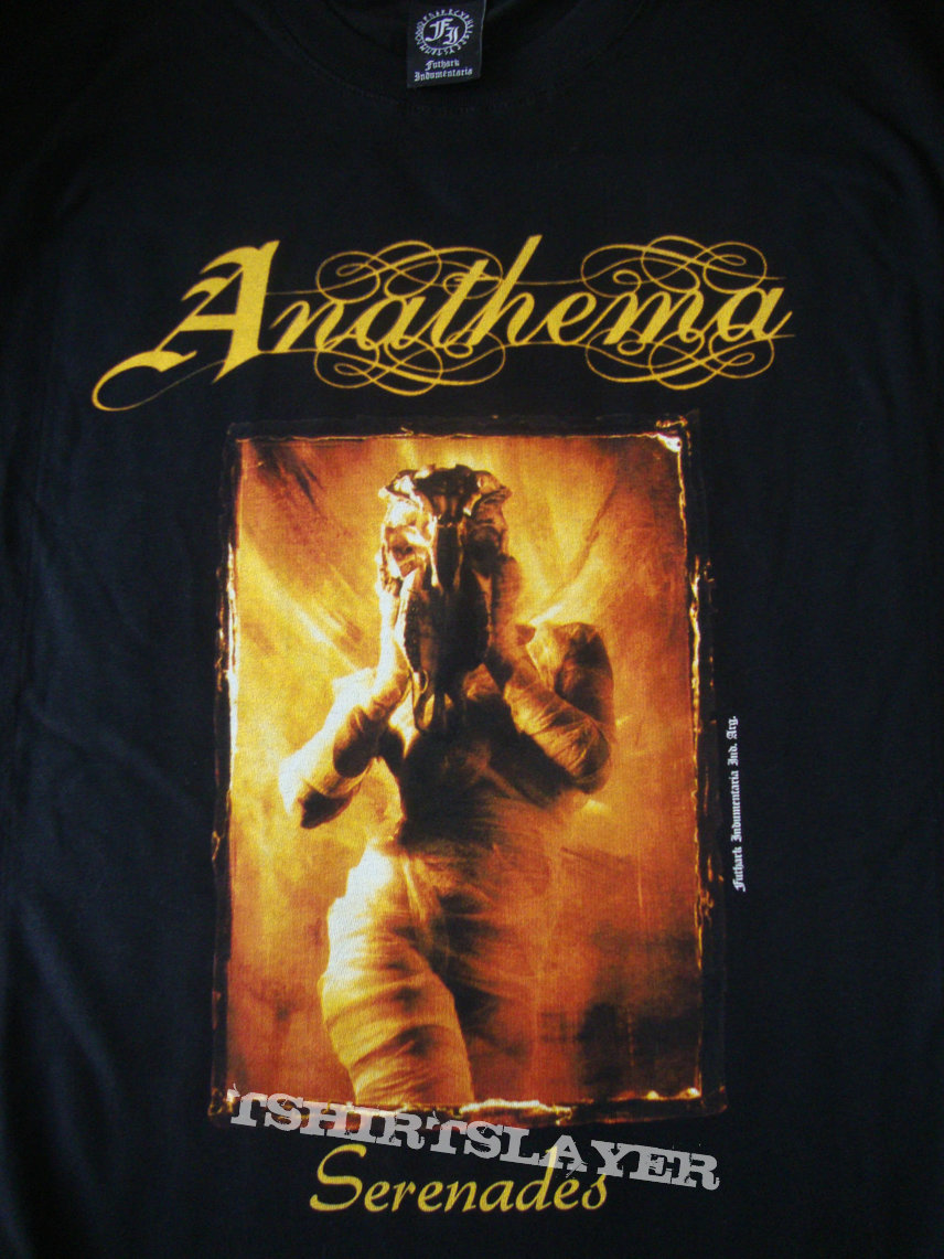 Anathema t shirt álbum serenades