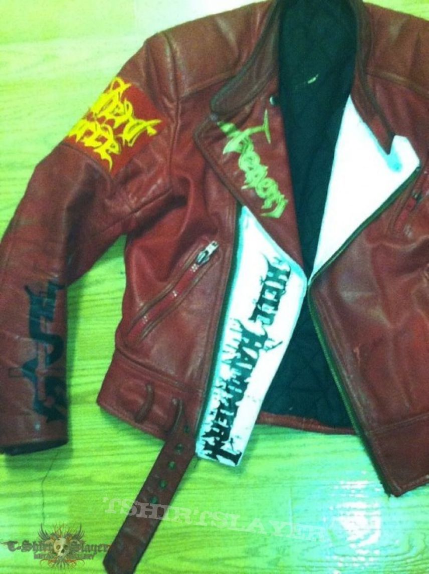 Battle Jacket - Starting point for my German red leather jacket