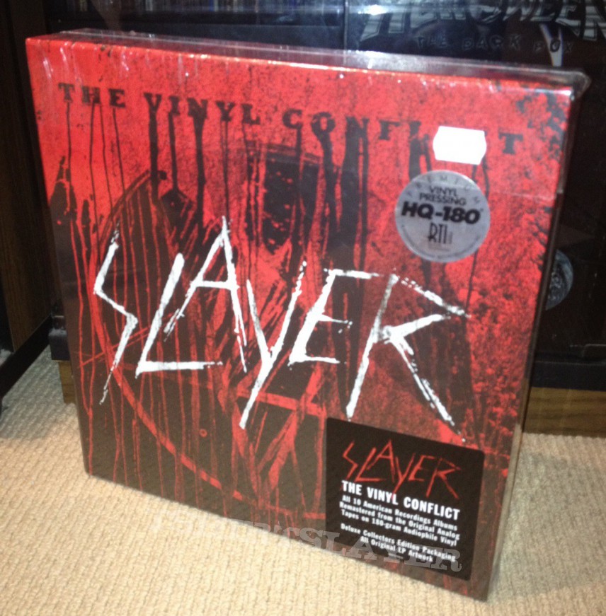 Other Collectable - Slayer - The Vinyl Conflict LP box set