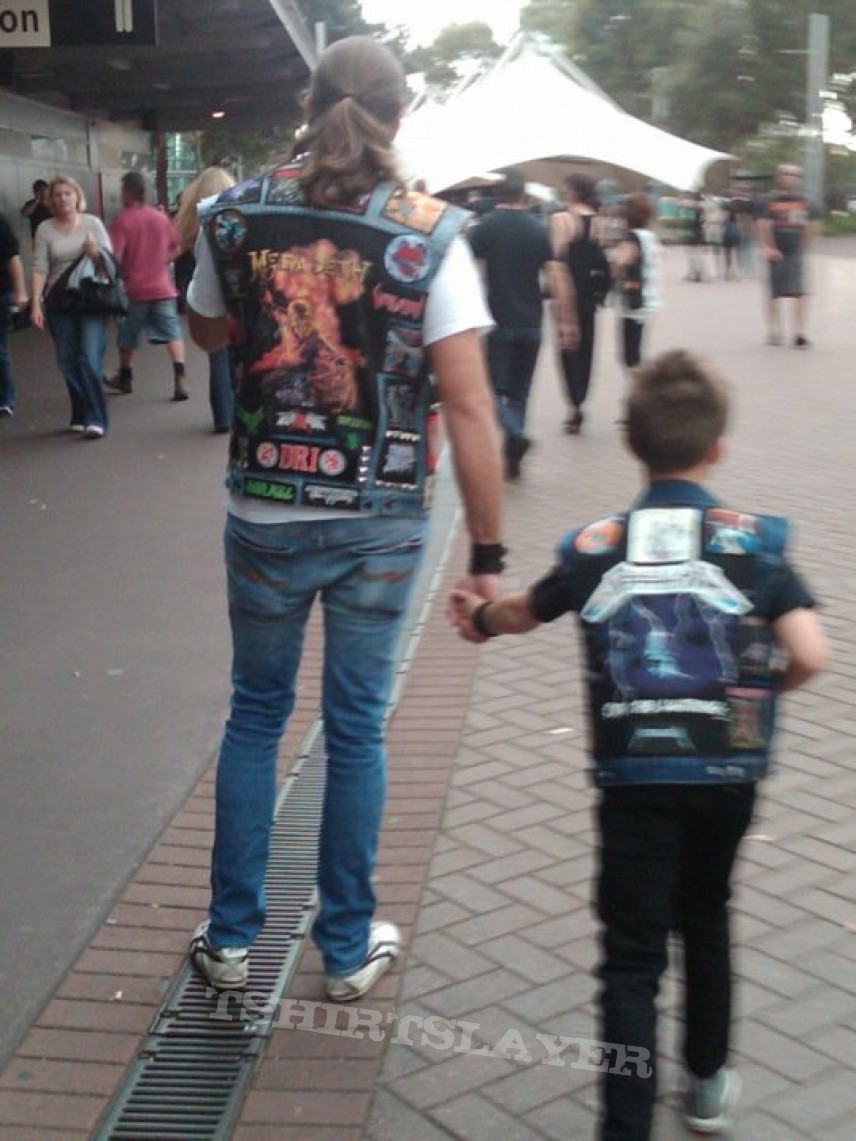 Anthrax On Our Way To The Metallica gig 2010