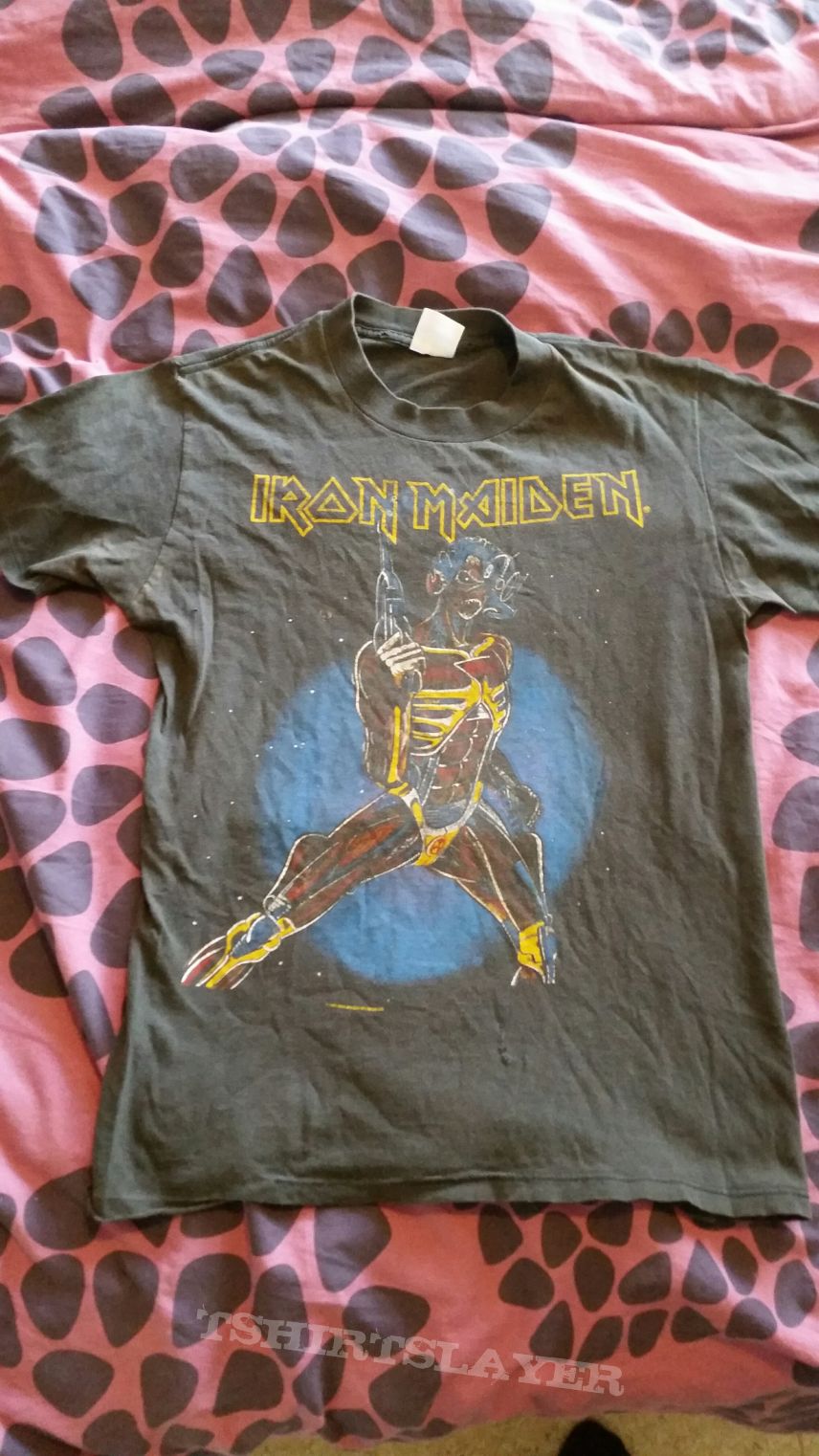 Iron Maiden Somewhere on tour shirt 1987