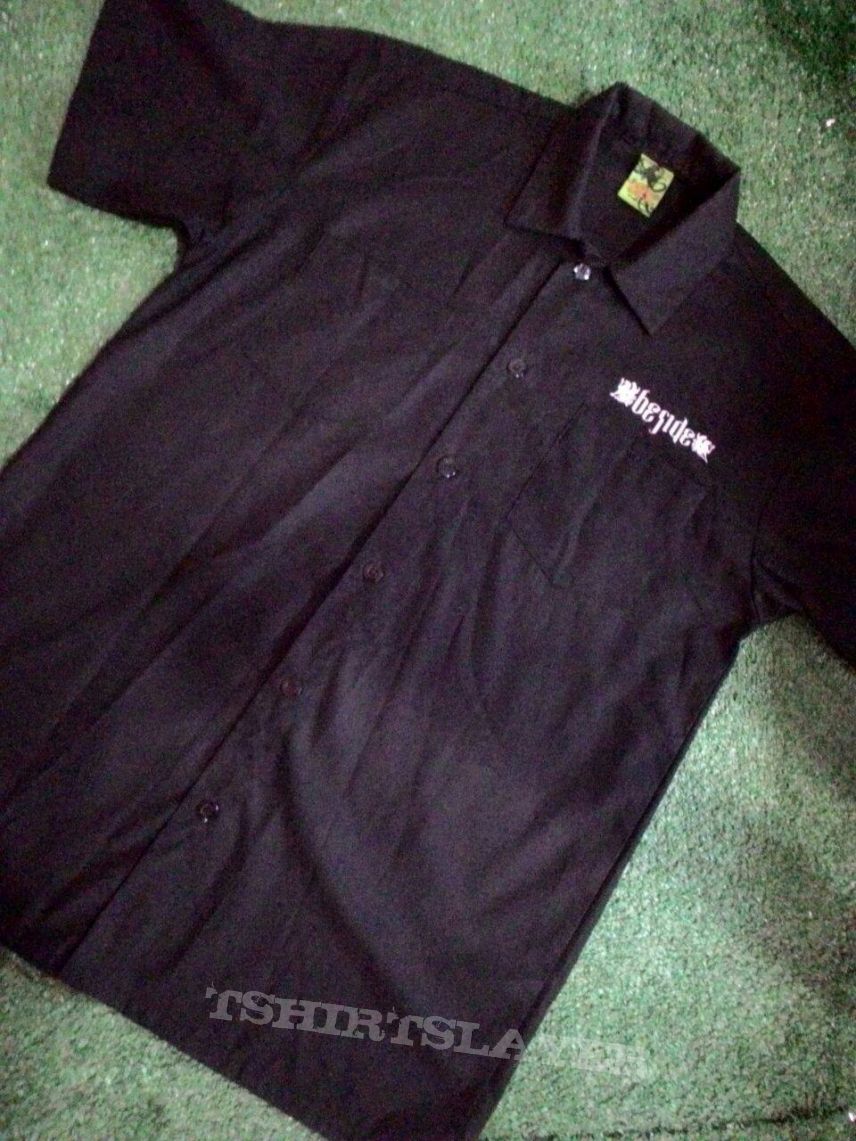 BESIDE Indonesia Exterminator Fuckin Metal Shortsleeve Workshirt