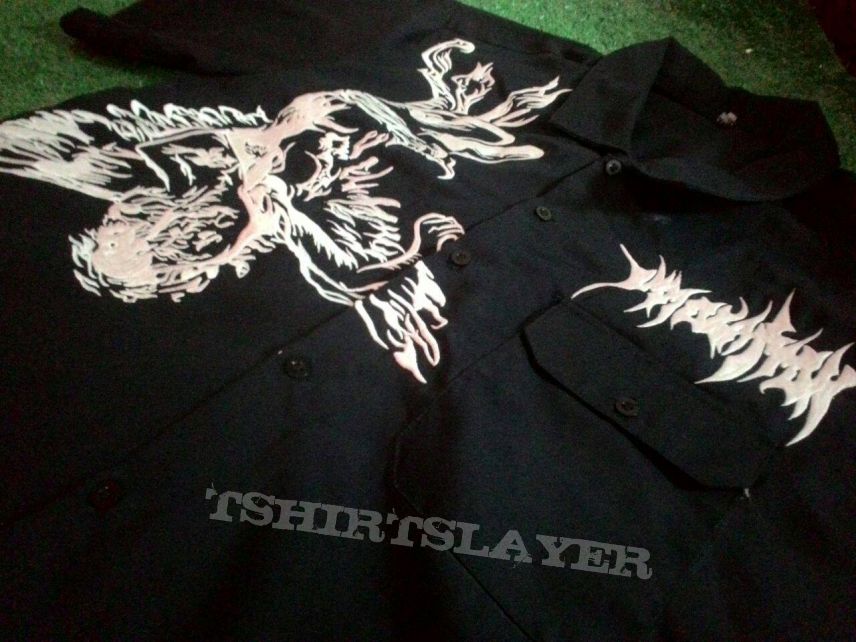 IMMOLATION Dawn of Possession Shortsleeve Workshirt ( Kustom )