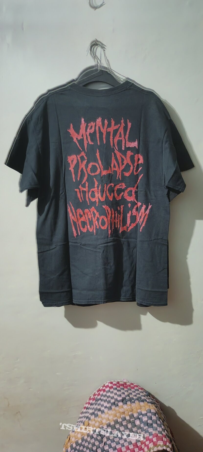 PUTRIDITY Mental Prolapse Induced Necrophilism shortsleeve shirt