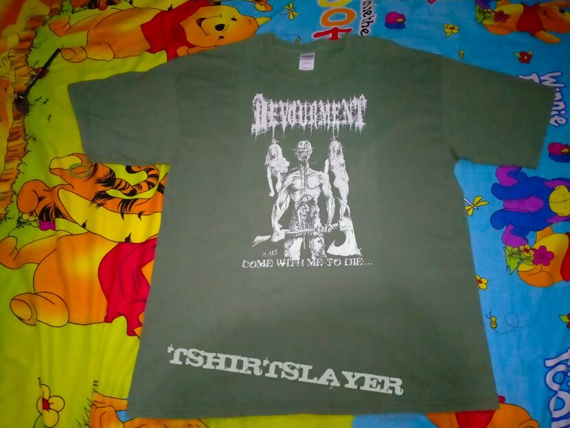 DEVOURMENT Come With Me To Die shortsleeve shirt