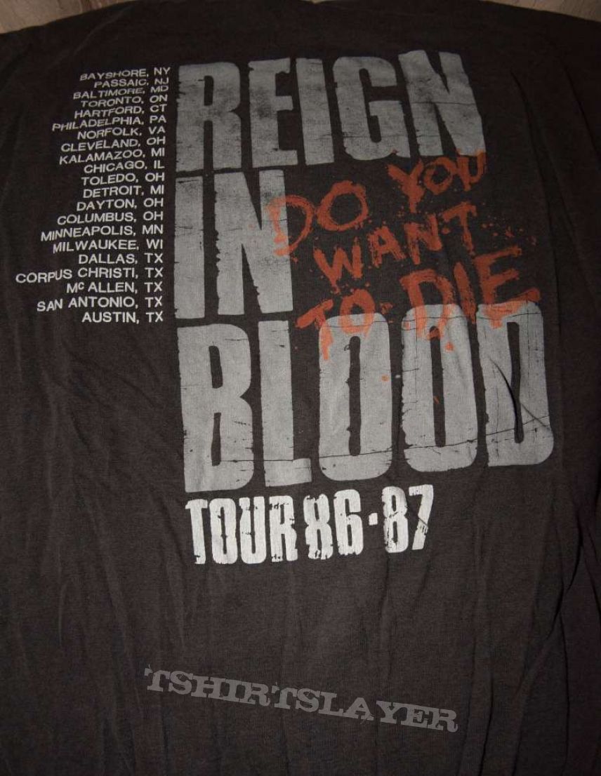 Slayer Tour Shirt