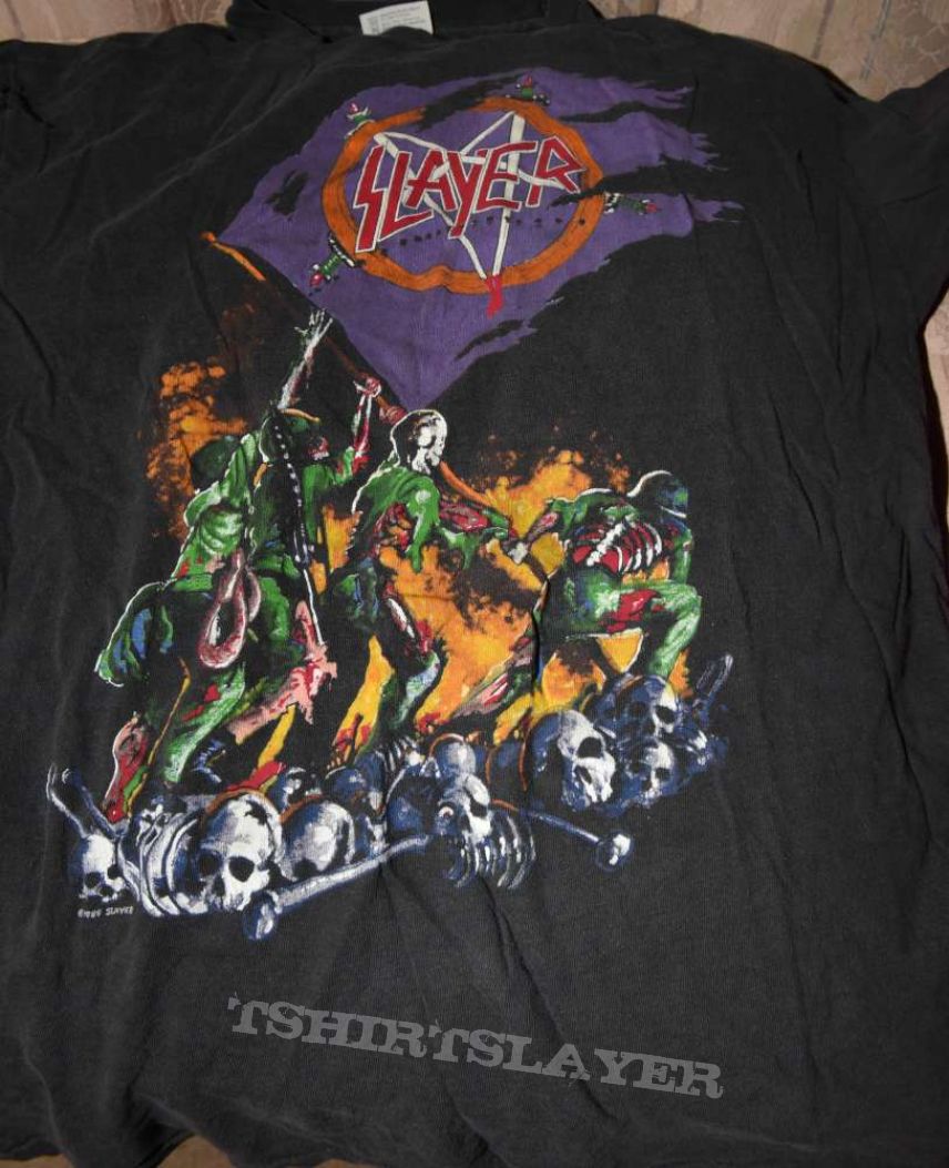 Slayer tour shirt