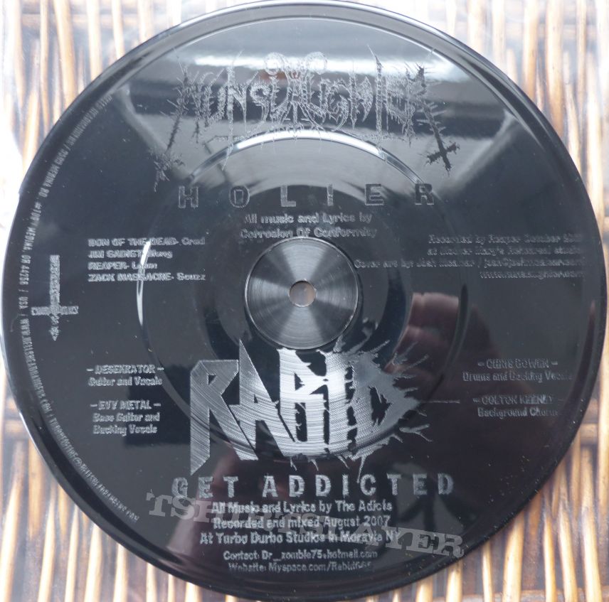 Nunslaughter/Rabid 7&quot; split