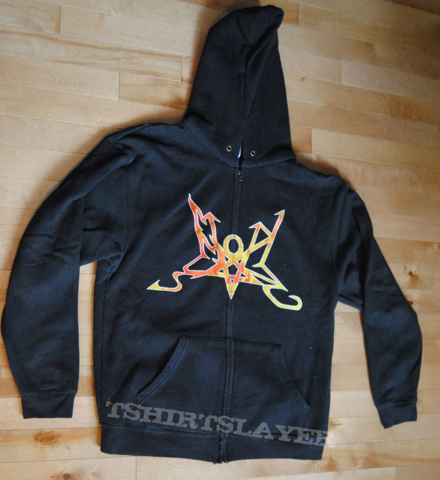 Summoning-Eye zipper hoodie