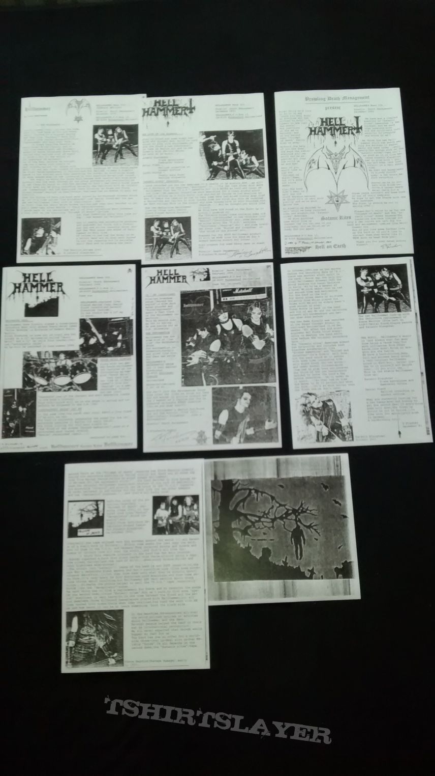 Hellhammer Promotion Flyers
