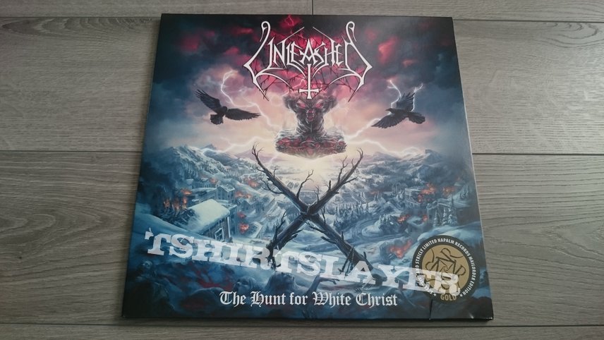 Unleashed ‎- The Hunt For White Christ 12&quot; Gold Vinyl