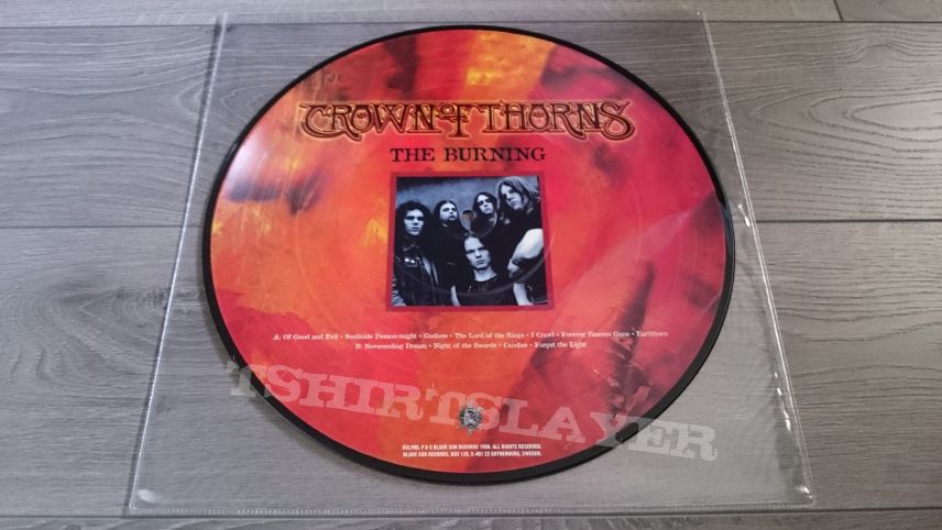 Crown Of Thorns - The Burning 12" Picture Vinyl Crown Of Thorns - The Burning 12" Picture Vinyl