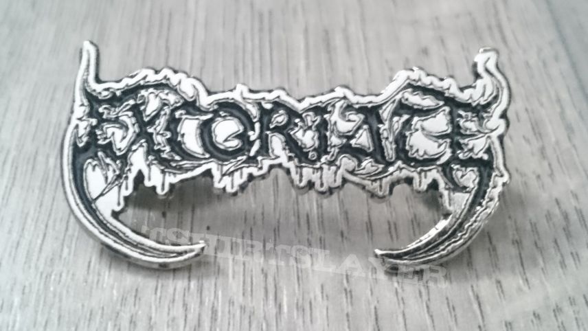 Excoriate - Logo Pin