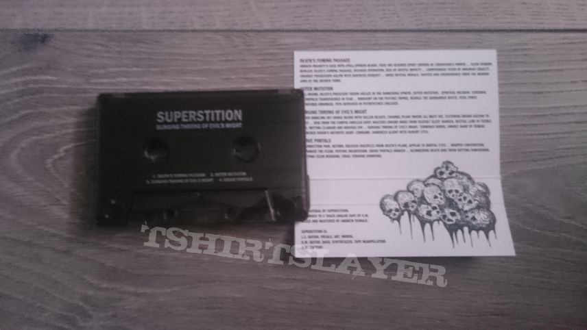 Superstition - Surging Throng Of Evil&#039;s Might Tape