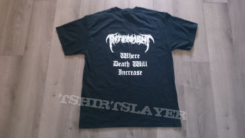 Interment - Where Death Will Increase T-Shirt