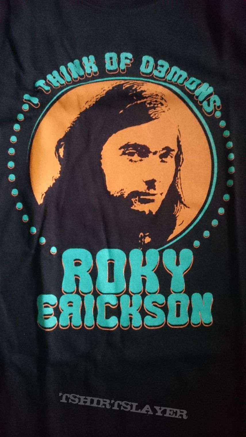 Roky Erickson - I Think Of Demons T-Shirt | TShirtSlayer TShirt and  BattleJacket Gallery